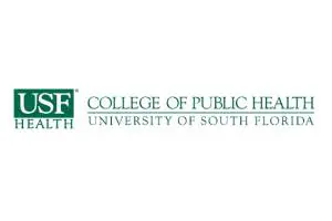 A logo of the college of public health.